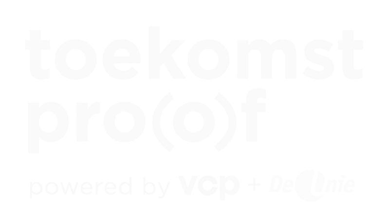 Logo Toekomstproof VCP en De Unie
